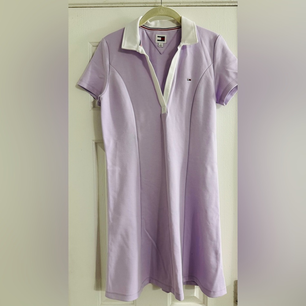 Tommy Hilfiger Lavender Polo Dress